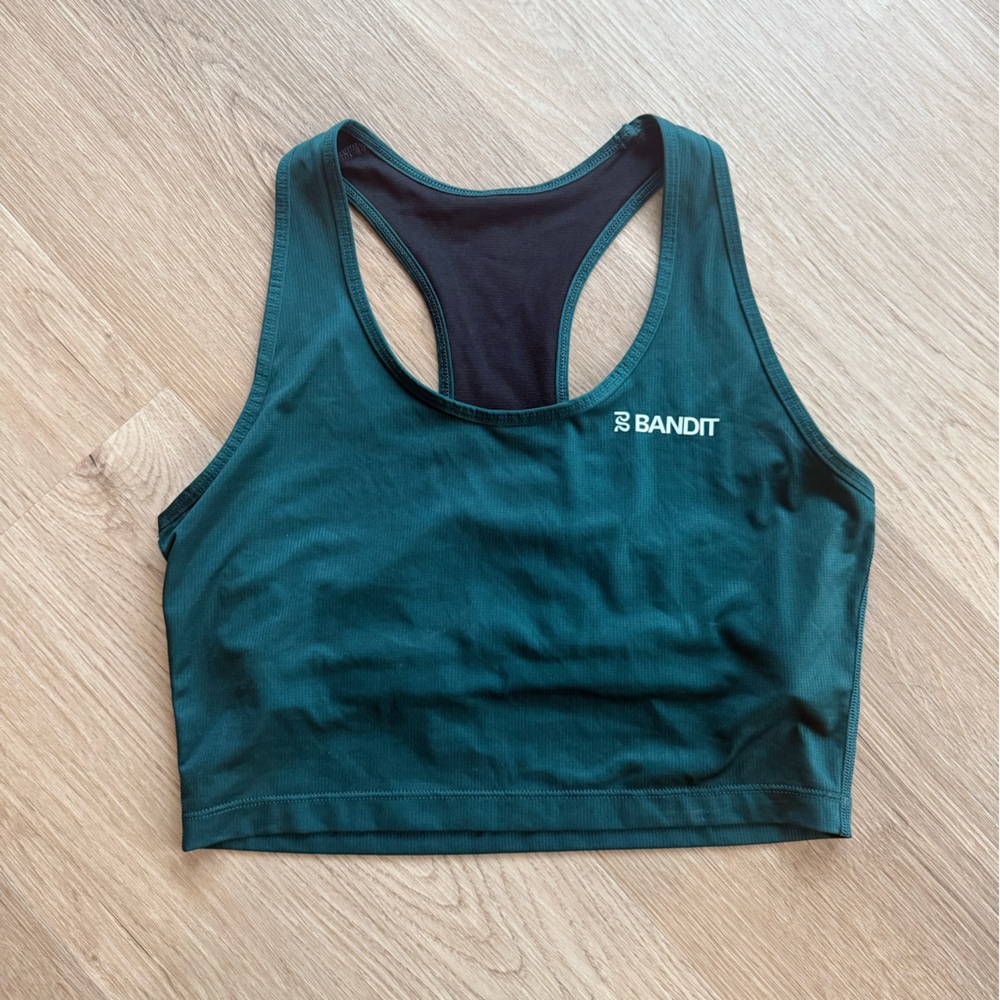 Bandit green crop tank